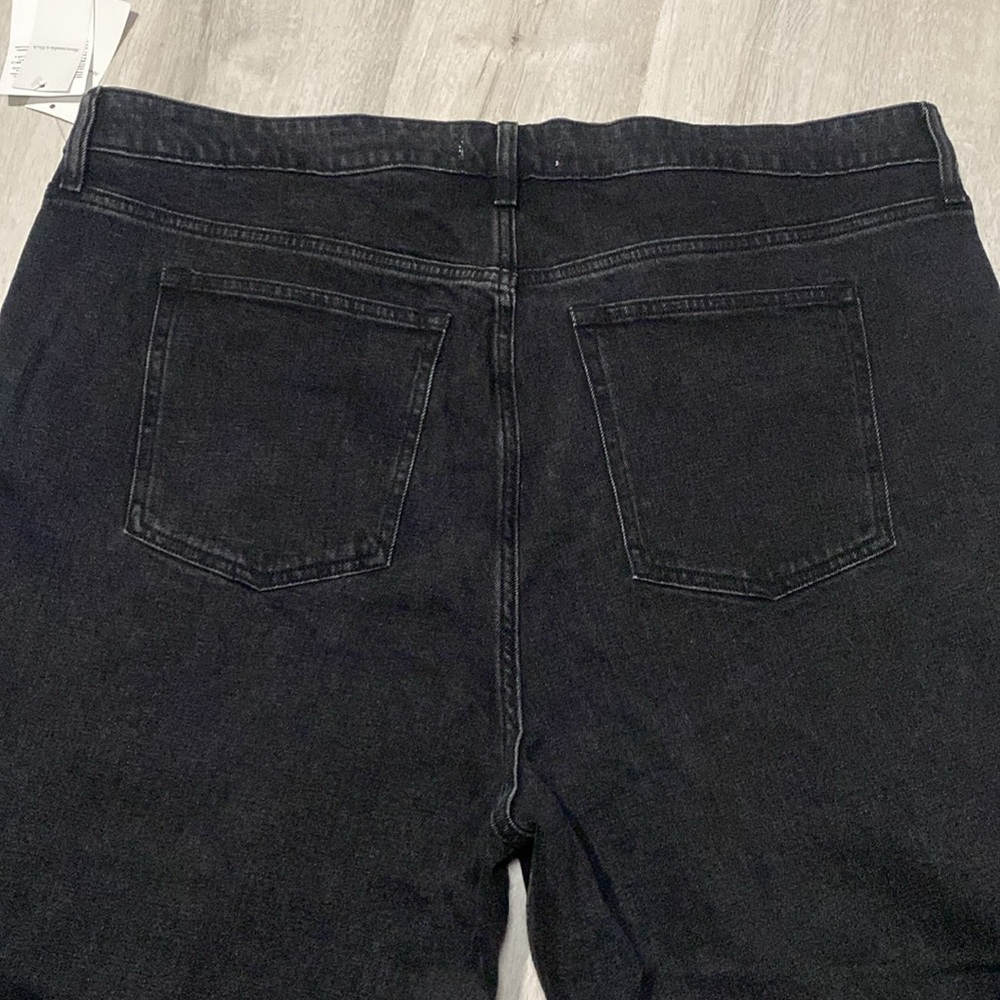 NWT Abercrombie & Fitch LONG The Skinny High Rise Curve Love Slit Ankle - Picture 6 of 10